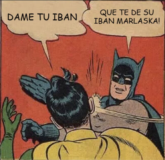 ¡Que te dé su IBAN Marlaska!